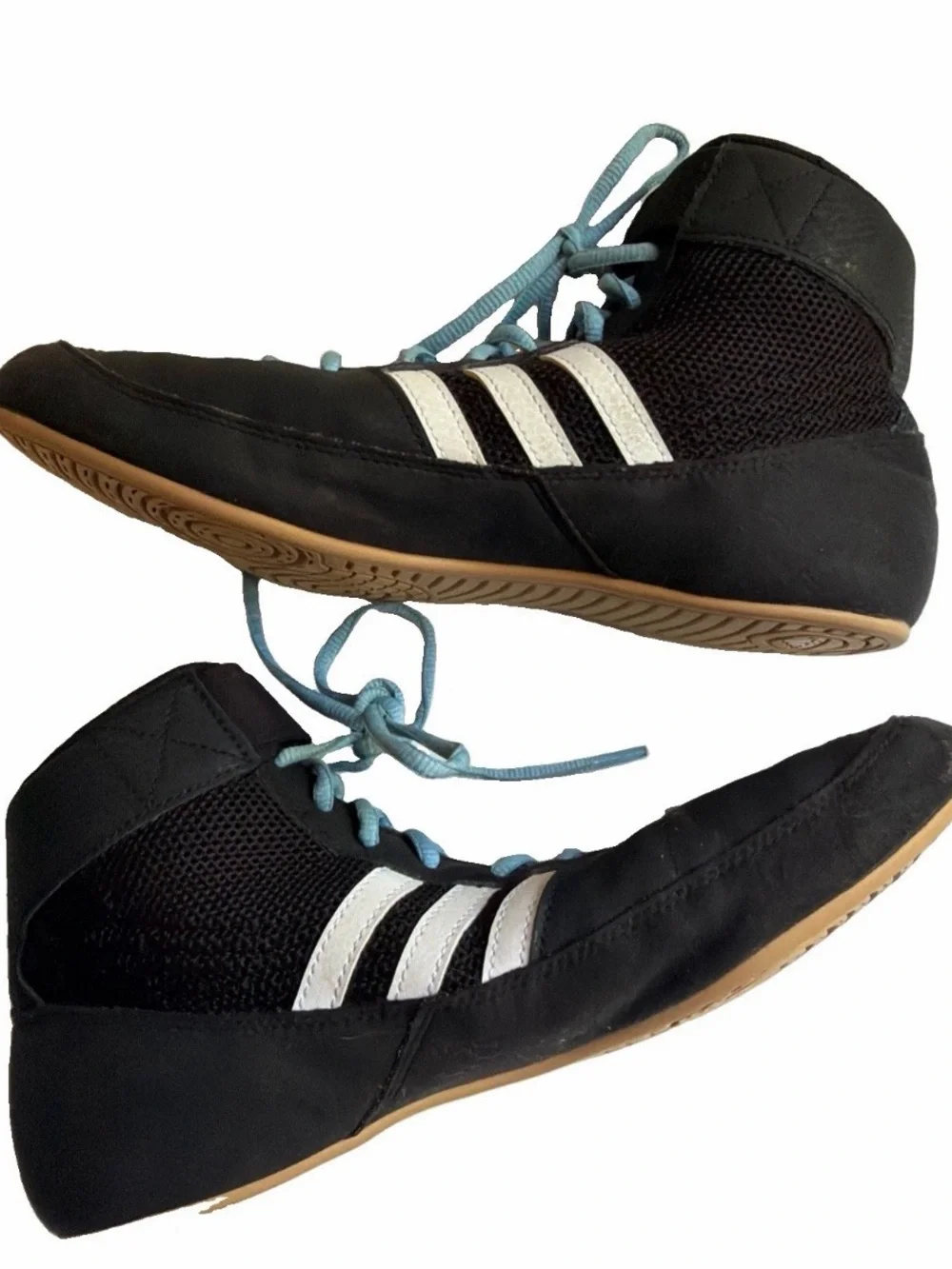Adidas Mens Black Wrestling Shoes Size 7